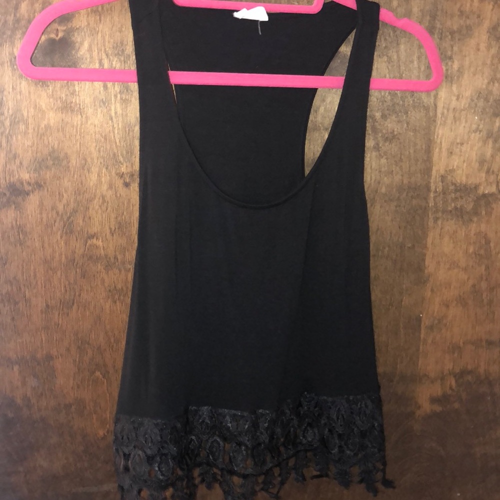 Blank tank top crop top